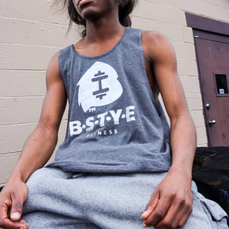 BSTYE TANK TOP GYM LOGO