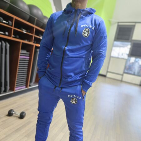 BSTYE Blue Heavy Tracksuit set