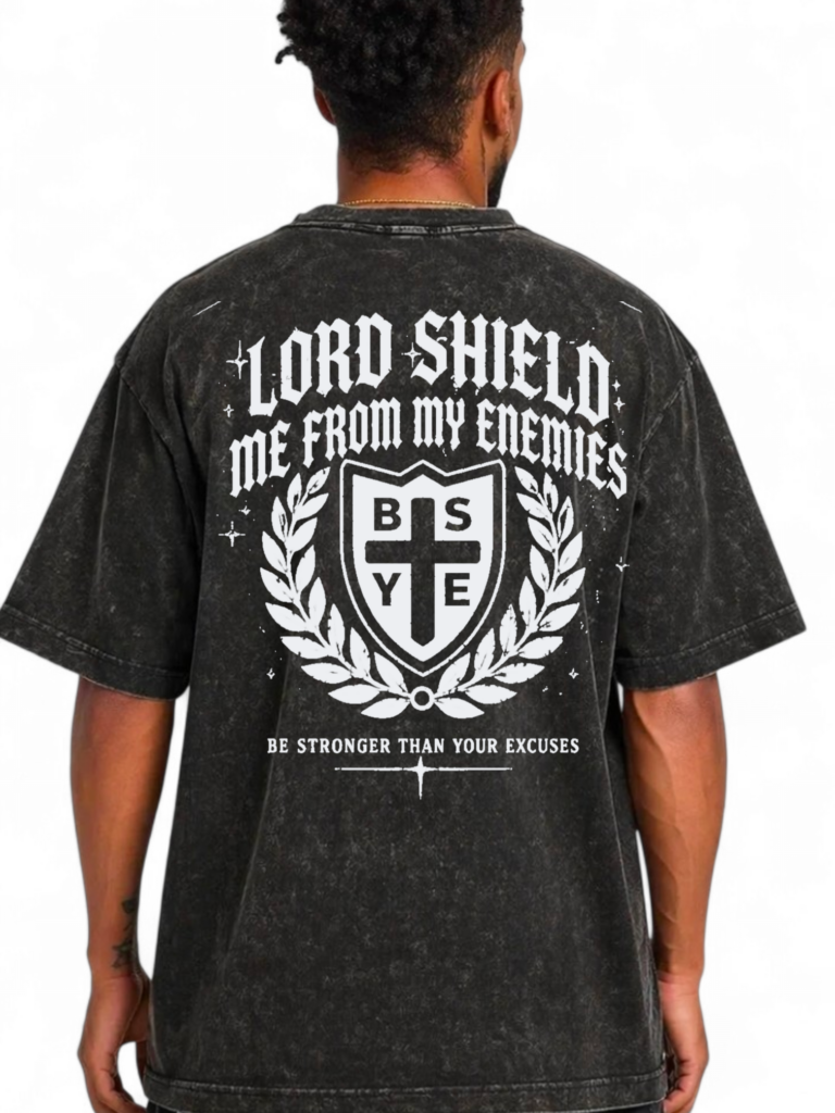 HOLY TRINITY! DRIVE BY PASSION, POWERED BY GOD, LORD SHIELD ME FROM MY ENEMIES, AND BE STRONGER THAN YOUR EXCUSES 